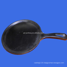 carbon steel enameled cook pan